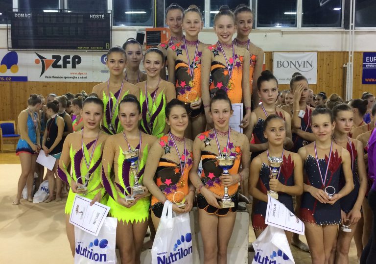 Gymnastky z Lesné zvítězily na Mistrovství České republiky