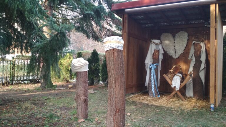 Andělské domino, Skutkovník a vánoční dekorace. Navštivte Ježíškovu zahradu na Lesné