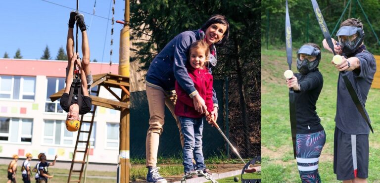 S Lužánkami ven za zábavou: minigolf, arrow game a lanové centrum
